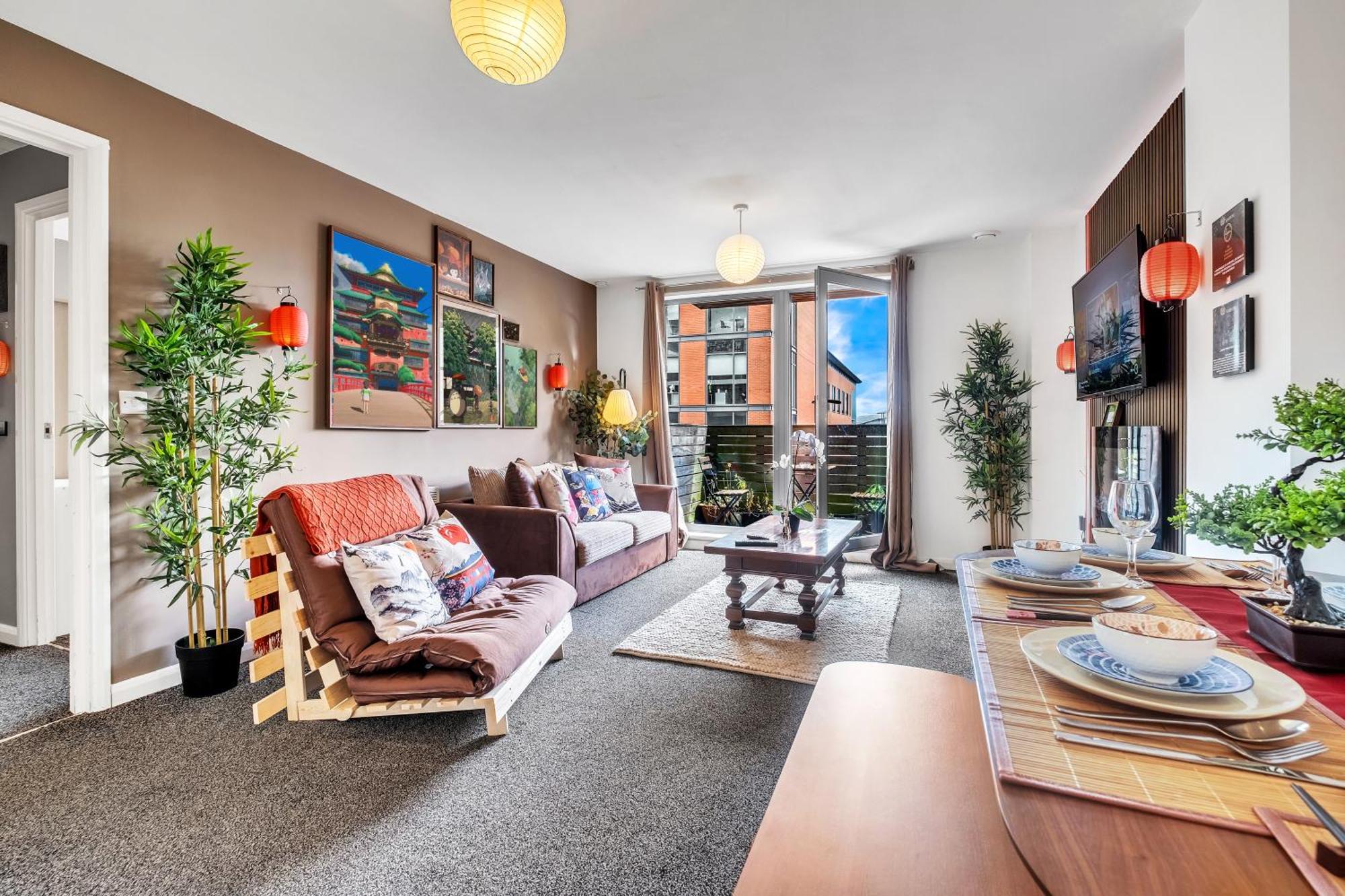 Anime Suite - Central And Free Parking With Netflix Birmingham Exteriér fotografie
