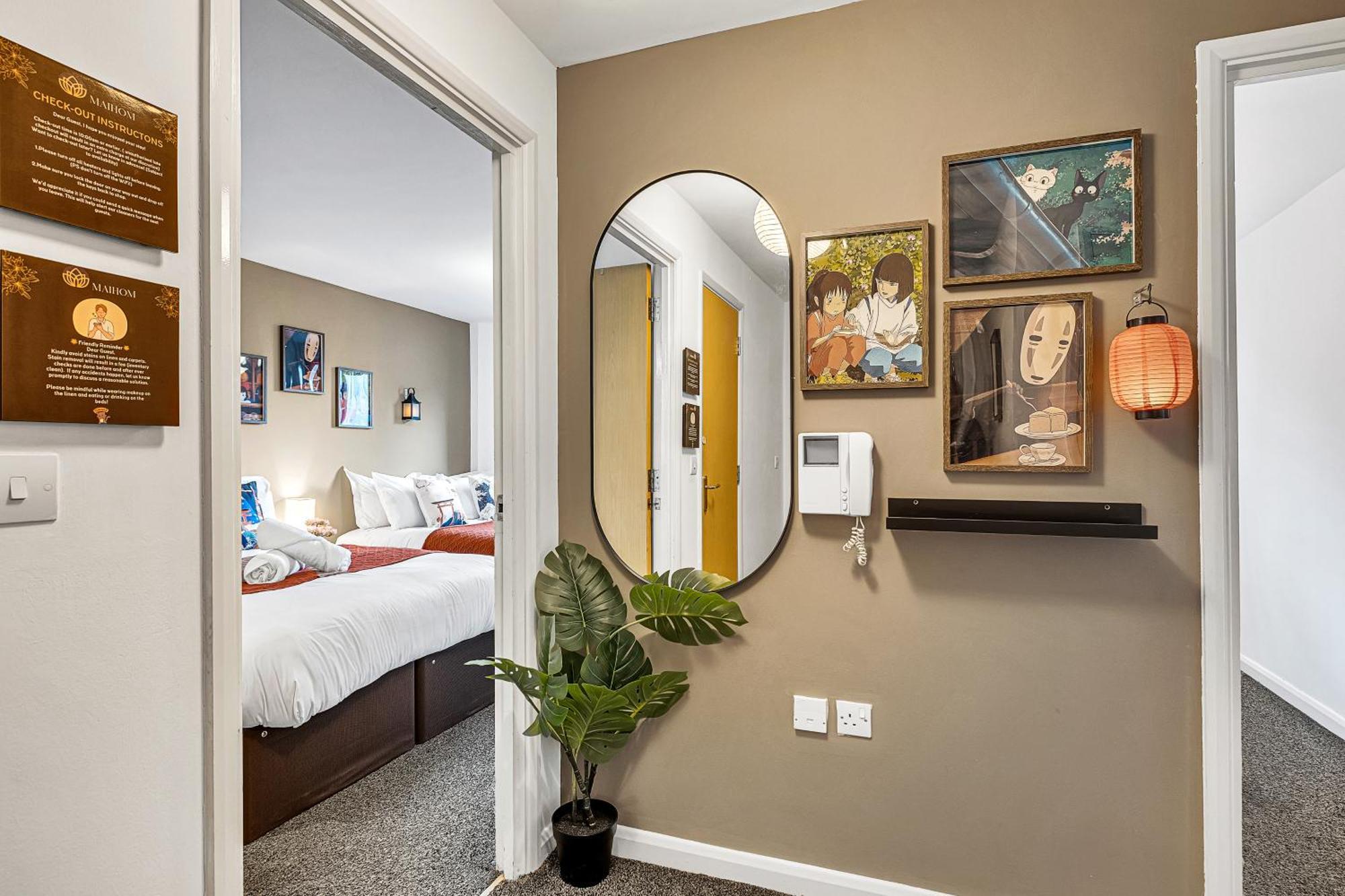 Anime Suite - Central And Free Parking With Netflix Birmingham Exteriér fotografie