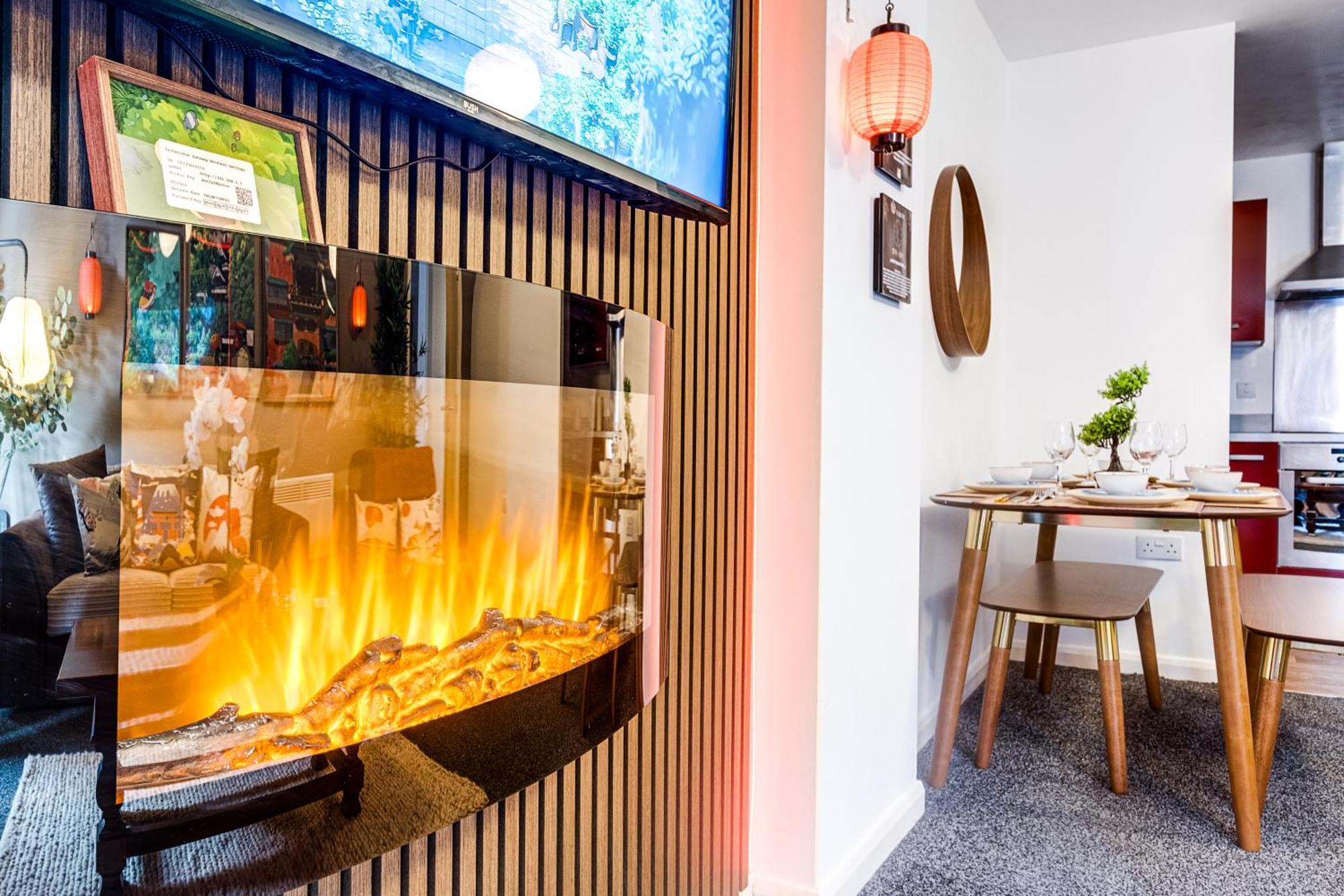 Anime Suite - Central And Free Parking With Netflix Birmingham Exteriér fotografie